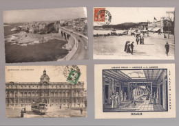 Bouches Du Rhône Marseille Lot De Quatre Cartes - Non Classés