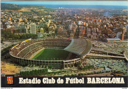 2 Cartes Stade De Football F.C BARCELONA - Football