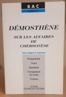 Sur Les Affaires De Chersonèse (Démosthène) - Zonder Classificatie