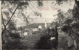 CPA Potamos Korfu Griechenland, Panorama - Grecia