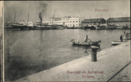 CPA Thessaloniki Thessaloniki Griechenland, Zoll, Hafen - Grecia