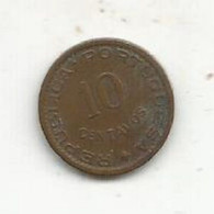 SAO TOME AND PRINCIPE PORTUGAL 10 CENTAVOS 1962 - Sao Tome And Principe