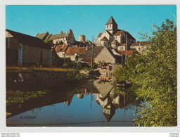 36 CHÂTILLON SUR INDRE Vers Châteauroux Vue Générale Eglise En Travaux Echafaudages Tour Château VOIR DOS - Chateauroux