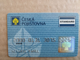 Ceska Credit Card Pojistovna Standard - Credit Cards (Exp. Date Min. 10 Years)
