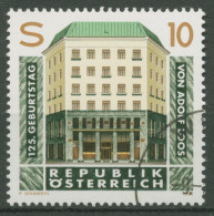 Österreich 1995 Architekt Adolf Loos Loos-Haus Wien 2145 Gestempelt - Oblitérés
