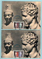 Carte Maximum 1961 - Unesco 1961 - YT 23 Et 25 - Paris - 1960-1969