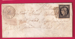 N°3 GRILLE NOGENT LE ROTROU EURE ET LOIR 1850 POUR PARIS - 1849-1876: Klassieke Periode