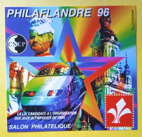 009, Feuillet-Souvenir CNEP 1996, Philaflandre 96 Salon Philatélique De Lille - CNEP