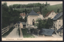 AK Mariazell, Heiligenbrunn, Ortsansicht - Altri & Non Classificati