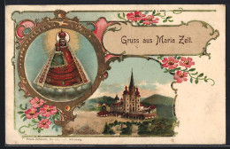 Lithographie Maria Zell, Blick Auf Die Wallfahrtskirche - Altri & Non Classificati