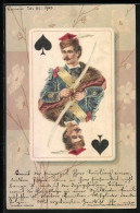 AK Pik-Bube Aus Einem Kartenspiel - Carte Da Gioco