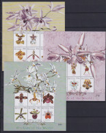 Mikronesien 899-916 Postfrisch Als Kleinbögen, Orchideen #NV843 - Micronesia