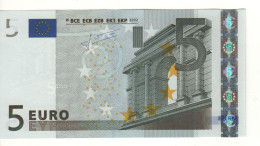5 EURO  "N"  Austria   Firma Trichet     F 005 G6  /  FDS - UNC - 5 Euro