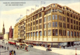 CPA Hamburg, Karstadt Haus In Der Mönckebergstraße - Otros & Sin Clasificación