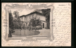 AK Hamburg-Wandsbek, Villa Oberbürgermeister Rauch In Der Goethestrasse - Wandsbek