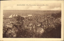 CPA Honfleur Vue Panoramique Pris Du Mont Joli - Honfleur