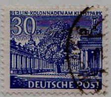 Berlin Poste Obl Yv: 37 Mi:51 Berlin-Kolonnaden Am Kleistpark (cachet Rond) - Monuments