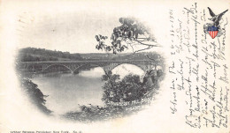 A193 US 1901 Pennsylvania Strawberry Hill Bridge Philadelphia Postcard - Philadelphia