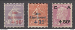 TBE /LUXE  Série N°249 TBC à 251 Neufs** Cote 243€ - Ungebraucht