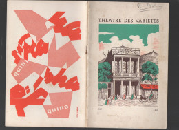 Paris: Programme TH Des VARIETES: 1957: Faisons  Un Rêve (Louis De Funès,danielle Darrieux Etc   (PPP50697) - Programmi