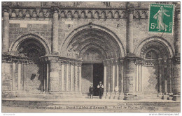 17 PONT L'ABBE D'ARNOULT - Portail De L'eglise - Pont-l'Abbé-d'Arnoult