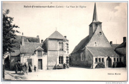 45 SAINT FIRMIN SUR LOIRE - La Place De L'eglise - Sonstige & Ohne Zuordnung