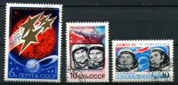 Russia 1974 Mi 4294-96 Used  Space - Used Stamps
