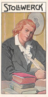 Chromo - Chocolat STOLLWERCK - Gruppe 444 N' II - Friedrich Schiller, Poète Allemand Né à Marbach Am Neckar (2 Scans) - Stollwerck