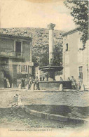 30 - Anduze - Fontaine Neuve - Animée - CPA - Voir Scans Recto-Verso - Anduze