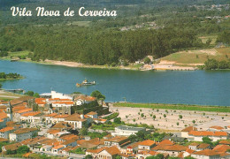 VILA NOVA DE CERVEIRA - Panorama Da Vila E Rio Minho  (2 Scans) - Viana Do Castelo
