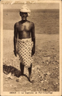 CPA Obock, Der Kapitän Von Port-Coquillage - Costumes