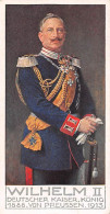 Chromo - Chocolat STOLLWERCK's Jubiläums Gruppe, Bild Nummer 1, Wilhelm II Deutscher Kaiser König Von Preussen (2 Scans) - Stollwerck