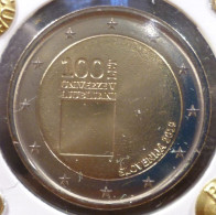 Slovenia - 2 Euro 2019 - 100° Università Di Lubiana - UC# 105 - Eslovenia