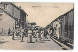 Delcampe - CPA 62 Berck La Gare - Train Tramway - Berck
