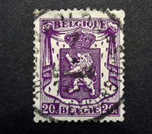 Belgie Belgique - 1935 - OPB/COB N° 422 ( 2 Values ) Klein Staatswapen / Petit Sceau Obl. Arlon 1938 - 1935-1949 Small Seal Of The State