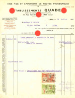 QUADEN VINS Et SPIRITUEUX à LIEGE - 1900 – 1949
