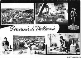 BA-BFP1-0358-06 - Souvenir De VALLAURIS - Vue Générale - L'homme Au Mouton Par Picasso - Vallauris