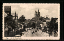 AK Oschatz I. Sa., Blick Auf Dresdnerstrasse - Oschatz