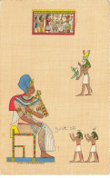 EGYPTE #28031 LE CAIRE EGYPTIAN ART SERIES KING TUTANKHAMEN - Kairo