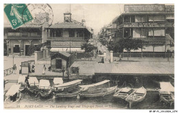 BP-BFP1-0688-EGYPTE - PORT SAID - The Landing Stage And Telefgraph Street - Puerto Saíd