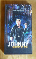 Johnny HALLYDAY : Coffret Johnny Allume Le Feu - édition Numérotée 3D - 1998 - Editions Limitées