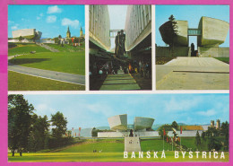 313613 / Slovakia (Czechoslovakia) - Banská Bystrica - Museum Of The Slovak National Uprising 4 View Panorama PC - Museum