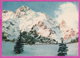 313619 / Poland - Tatry Wysokie - Nigh Tatra - Winter - Mięguszowiecki Szczyt Wielki 2,438 M Cubryna 2376 M. Mnich 2068 - Polonia