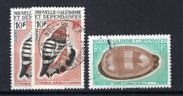 NOUVELLE CALEDONIE 1970-71: Lot D'obl. - Gebraucht