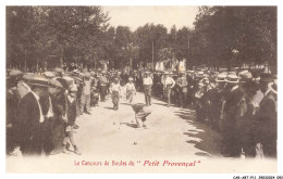 CAR-ABTP11-0863-SPORT - PETANQUE - Le Concours De Boules Du Petit Provencal - Bocce
