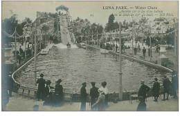 SPECTACLE.LUNA PARK.CP PHAUTOTO.n°29.WATER CHUTE.ARRIVEE SUR LE LAC D'UN BATEAU APRES LA CHUTE DE 25 M - Altri & Non Classificati