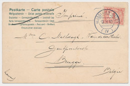 Trein Typenraderstempel Vlissingen - Breda IV 1910 - Zonder Classificatie