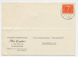 Firma Briefkaart Leiderdorp 1957 - Kwekerij - Zonder Classificatie
