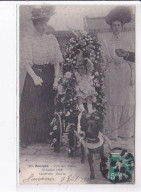 BOURGES: Fête Des Muses, 1908, Charrette Fleurie - état - Bourges