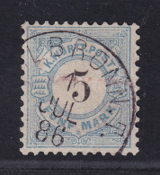 Württemberg 54, 5 Mark Ziffern, Sauber Gestempelt, Seltene Marke, KW 250,- € - Gebraucht